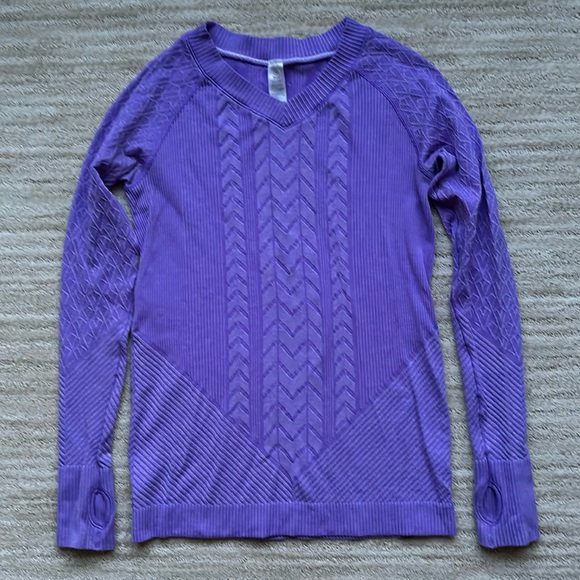 Ivivva Other - EUC Ivivva by Lululemon Glacier Air Long Sleeve Top Shirt Purple Size 12